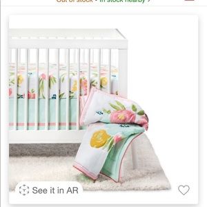 Target brand cloud island crib set